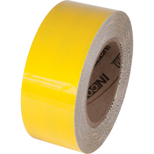 Tuff Mark&reg; Floor Marking Tape, 3" x 100', Polyester, Yellow Duraquip Inc