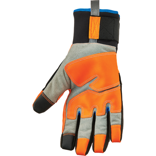 Gants utilitaires thermiques haute visibilit&eacute; performants et &eacute;tanches ProFlex 818WP, Paume Polyur&eacute;thane, Taille Petit Duraquip Inc