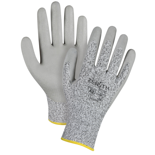 Seamless Stretch Cut-Resistant Gloves, Size Large/9, 13 Gauge, Foam Nitrile Coated, HPPE Shell, ANSI/ISEA 105 Level 2/EN 388 Level 3 Duraquip Inc