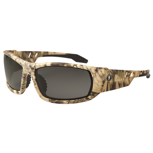 Skullerz&reg; Odin Safety Glasses, Grey/Smoke Lens, Anti-Scratch, ANSI Z87+/Meets/Exceeds CSA Z94.3 Duraquip Inc