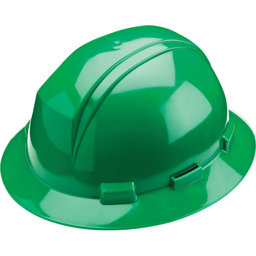 North&reg; Kilimanjaro Full Brim Hardhat, Meets CSA Type 2, Ratchet Suspension, Non-Vented Duraquip Inc