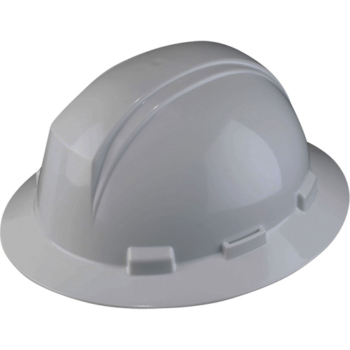 North&reg; Kilimanjaro Full Brim Hardhat, Meets CSA Type 1, Ratchet Suspension, Non-Vented Duraquip Inc