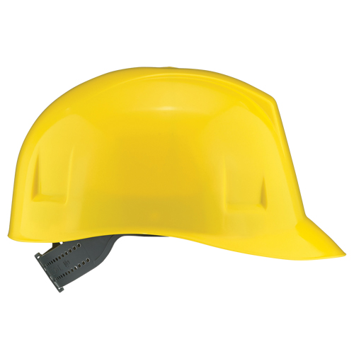 Casquette antichocs de North, Suspension &agrave; douille, Jaune Duraquip Inc