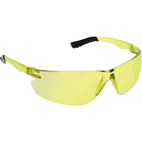 Lunettes de s&eacute;curit&eacute; Firebird Dynamic, Lentille Ambr&eacute;e, Anti-&eacute;gratignures/Antistatique, ANSI Z87+/R&eacute;pond ou surpasse la norme CSA Z94.3 Duraquip Inc