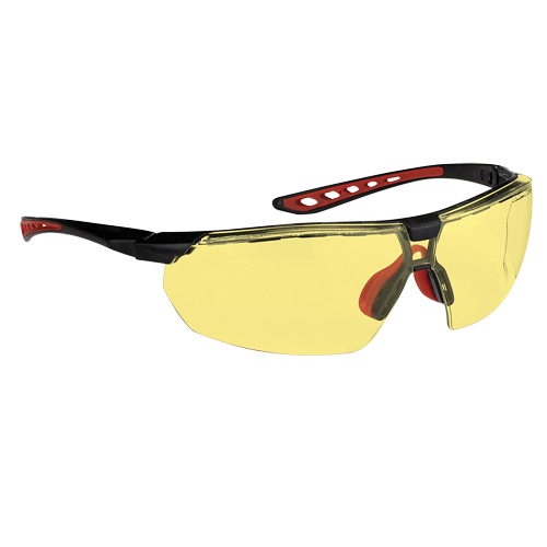 Dynamic Falcon Series Safety Glasses, Amber Lens, Anti-Fog, ANSI Z87+/Meets/Exceeds CSA Z94.3 Duraquip Inc
