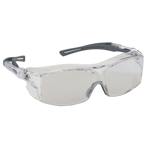 Dynamic OTG Extra Series Safety Glasses, Indoor/Outdoor Mirror Lens, Anti-Fog/Anti-Scratch, ANSI Z87+/Meets/Exceeds CSA Z94.3 Duraquip Inc