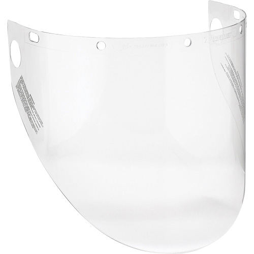 Dynamic Molded Faceshield Visor, PETG, Clear Tint Duraquip Inc