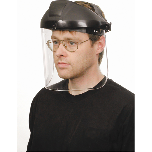 North&reg; Faceshield for Protecto-Shield&reg; Prolok&reg; Headgear, Polycarbonate, Clear Tint Duraquip Inc