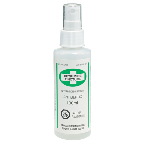 Cetrimide Topical Treatment, Liquid, Antiseptic Duraquip Inc