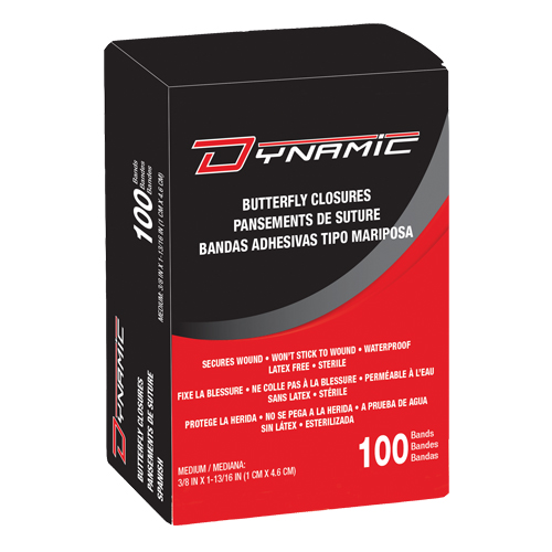 Dynamic Butterfly Closures, Skin Closure, Class 1 Duraquip Inc