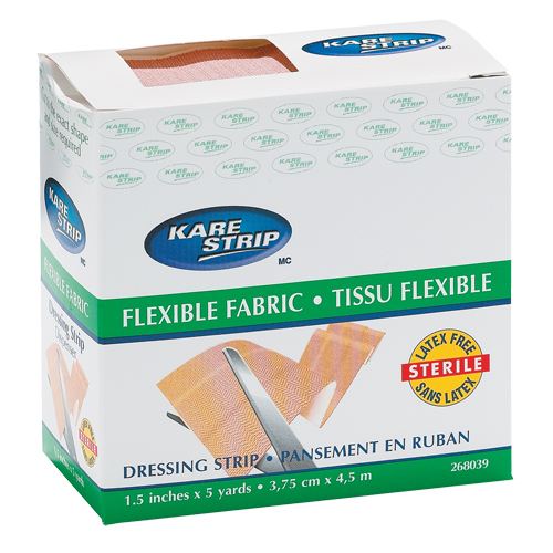 Dynamic Elastic Dressing Bandage, Rectangular/Square, 180", Fabric, Non-Sterile Duraquip Inc