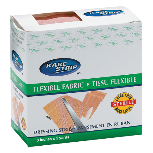 Dynamic Elastic Dressing Bandage, Rectangular/Square, 180", Cloth/Fabric, Non-Sterile Duraquip Inc