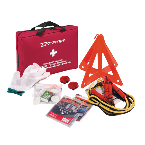 Dynamic Extreme Road Hazard First Aid Kit, Class 1 Medical Device, Nylon Bag Duraquip Inc