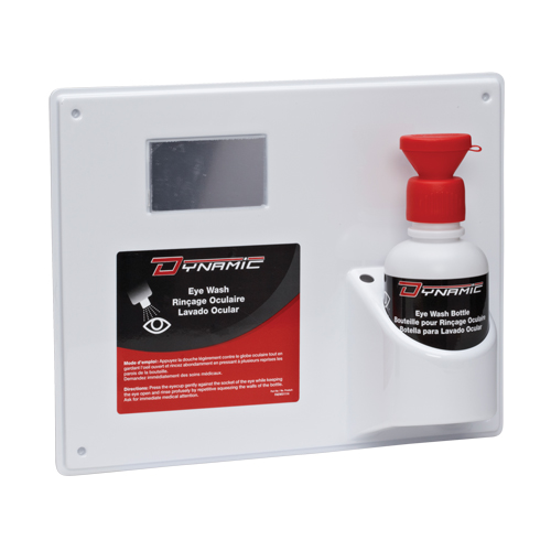 Douche oculaire avec bouteilles vides Dynamic, Simple Duraquip Inc