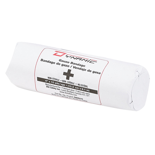 Dynamic Gauze Bandage, Roll, 30' L x 4" W, Medical Device Class 1 Duraquip Inc