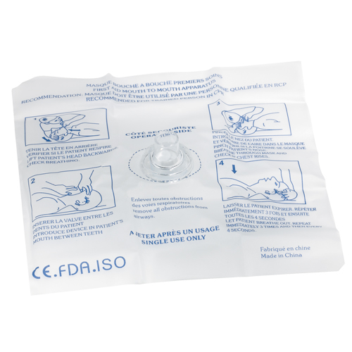 Dynamic Disposable Rescue Breather, Single Use Faceshield, Class 2 Duraquip Inc