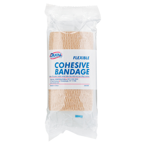 Dukal Bandage, Cut to Size L x 4" W, Class 1, Self-Adherent Duraquip Inc