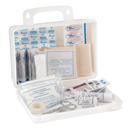 Dynamic Truck First Aid Kit, Class 1 Medical Device, Plastic B Duraquip Inc