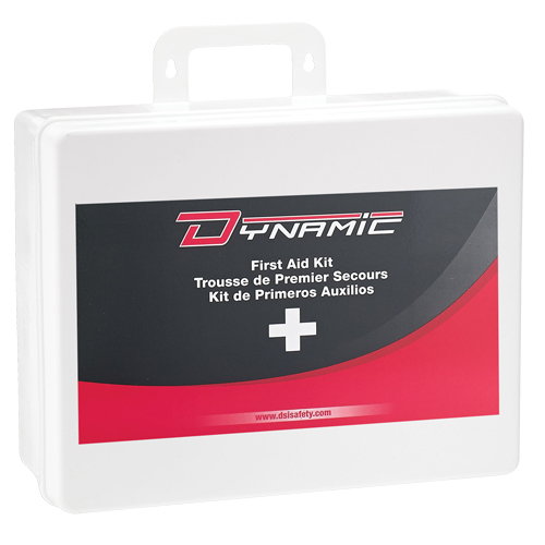 Dynamic Vessel First Aid Kit, Class 1 Medical Device, Plastic B Duraquip Inc