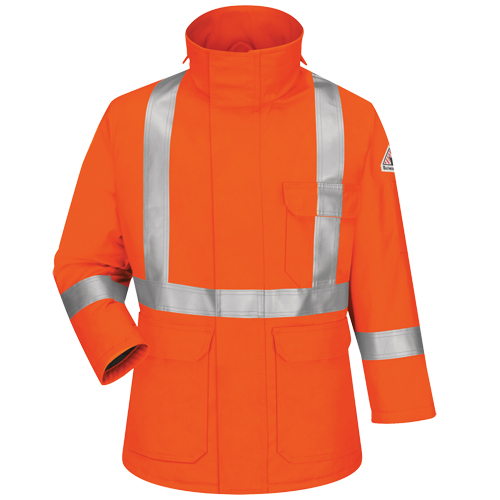 Parkas de luxe Excel FR Comfortouch, Petit, Orange Duraquip Inc
