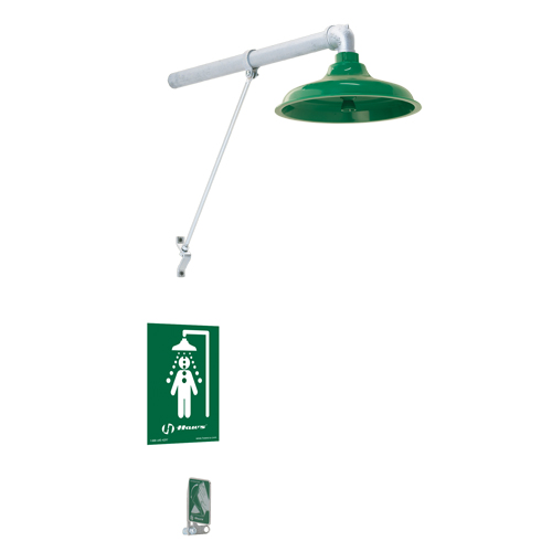 Freeze Protected Drench Shower, Wall-Mount Duraquip Inc