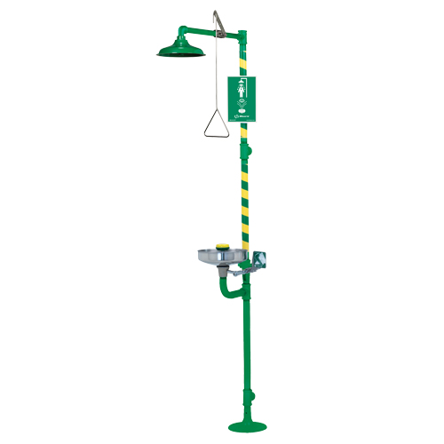 Douche et douche oculaire/faciale Duraquip Inc