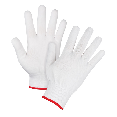 Seamless String Knit Gloves, Polyester, 15 Gauge, Ladies Duraquip Inc