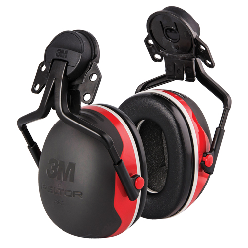 Serres-t&ecirc;te isol&eacute;s &eacute;lectroniquement Peltor, Fixation pour casque, 25 NRR dB Duraquip Inc