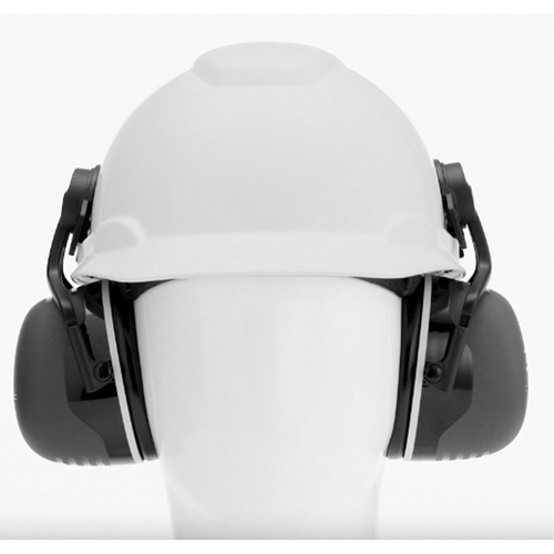 Serres-t&ecirc;te isol&eacute;s &eacute;lectroniquement Peltor, Fixation pour casque, 31 NRR dB Duraquip Inc