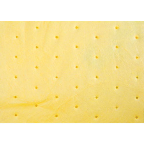 Rouleaux d'avertissement de premi&egrave;re qualit&eacute; - absorbants haute visibilit&eacute;, Lourd, 150' lo x 36" la, Absorption 57 gal. Duraquip Inc