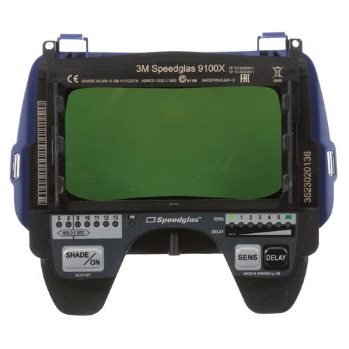 Filtre pour lentille de soudage auto-assombrissant Speedglas 9100X, 4-2/10" la x 2-1/10" h Champ de vision, Pour utilisation avec S&eacute;rie 9100 Duraquip Inc