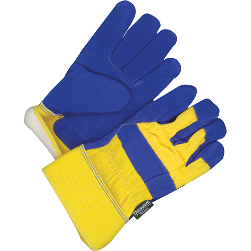 Gants d'ajusteur, 2T-Grand, Paume en Cuir de vache refendu, Doublure en Thinsulate Duraquip Inc