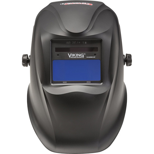 1740 Welding Helmet, 3.78" L x 1.67" W View Area, 9 - 13 Shade Range, Black Duraquip Inc