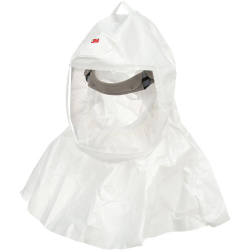 Versaflo Hood with Integrated Head Suspension, Large/Medium, Soft Top, Single Shroud Duraquip Inc