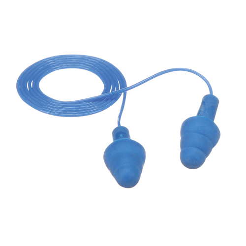 E-A-R UltraFit Metal-Detectable Earplugs, Corded, Regular, Bulk - Polybag, 25 NRR dB Duraquip Inc