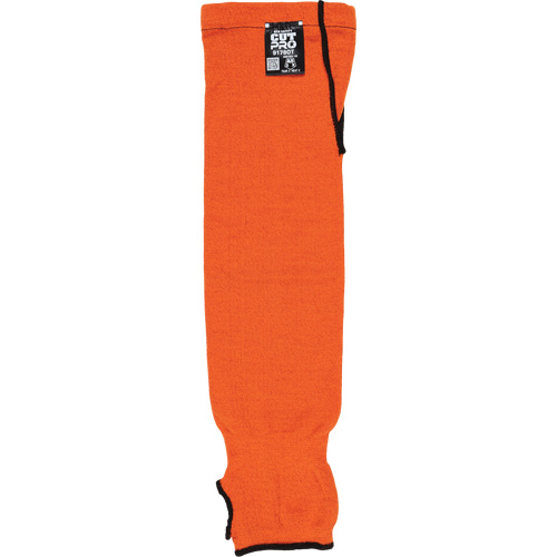 Manches Memphis, Kevlar, 18", ASTM ANSI niveau A5, Orange Duraquip Inc