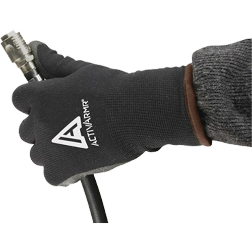 Gants thermiques ActivArmr 97-631 pour un usage moyen, 7/Petit, R&ecirc;vetement Mousse de PVC, Calibre 10, Enveloppe en Nylon Duraquip Inc