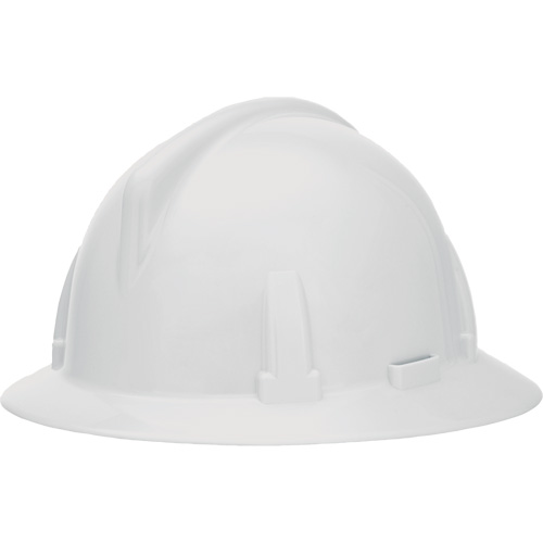 Casque de s&eacute;curit&eacute; &agrave; bordure compl&egrave;te, R&eacute;pond aux normes CSA type 1, Suspension Rochet, Non ventil&eacute; Duraquip Inc