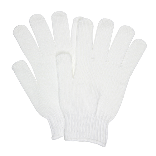 Gants en tricot de poids lourd, Polyester, Calibre 7, Petit Duraquip Inc