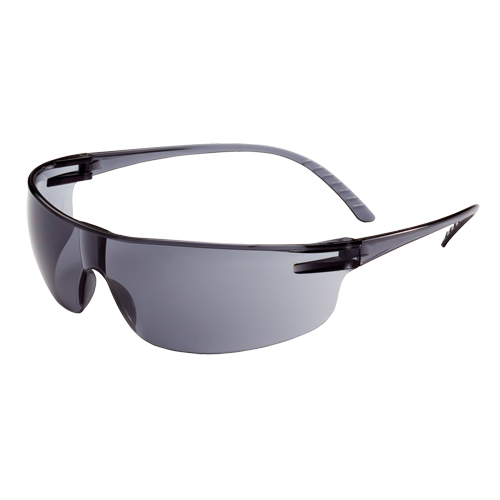 Lunettes de s&eacute;curit&eacute; Uvex s&eacute;rie SVP 200, Lentille Grise/fum&eacute;e, Anti-&eacute;gratignures, ANSI Z87+/R&eacute;pond ou surpasse la norme CSA Z94.3 Duraquip Inc