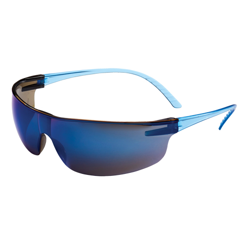 Lunettes de s&eacute;curit&eacute; Uvex s&eacute;rie SVP 200, Lentille Bleu/Miroir, Anti-&eacute;gratignures, ANSI Z87+/R&eacute;pond ou surpasse la norme CSA Z94.3 Duraquip Inc