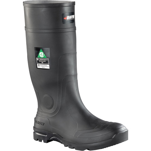 Bottes Blackhawk, Caoutchouc, Embout Acier, Pointure 4, Semelle R&eacute;sistant aux perforations Duraquip Inc