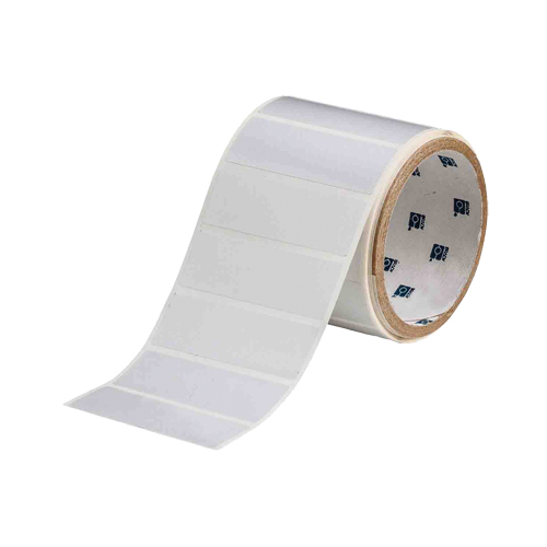 ToughBond&reg; Thermal Transfer Printable Labels, Polyester, 3" L x 1" H, White Duraquip Inc