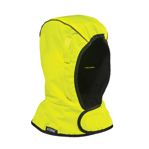 N-Ferno&reg; 6842 2 Layer Economy Winter Liner, Fleece Lining, One Size, High-Visibility Lime Green Duraquip Inc