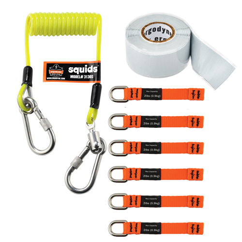 Trousse de longes pour outils 3180 Squids Duraquip Inc