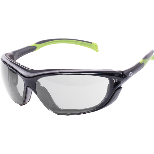 Lunettes de s&eacute;curit&eacute; Veratti Primo, Lentille Grise/fum&eacute;e, Antibu&eacute;e, ANSI Z87+/R&eacute;pond ou surpasse la norme CSA Z94.3 Duraquip Inc