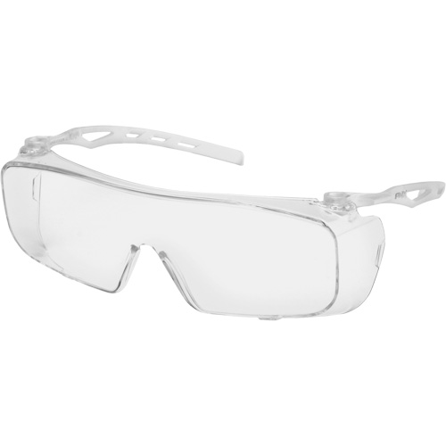 Cappture OTG Safety Glasses, Clear Lens, Anti-Fog, ANSI Z87+/Meets/Exceeds CSA Z94.3 Duraquip Inc