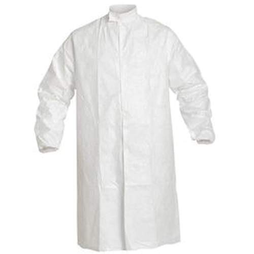 Blouse de laboratoire, Tyvek IsoClean, Blanc, Petit Duraquip Inc