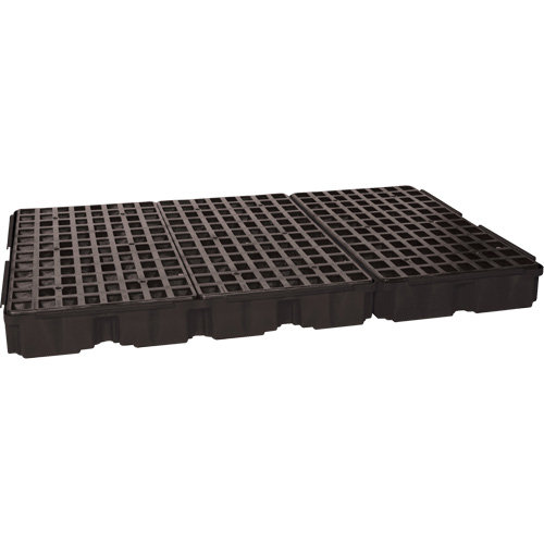 Plateforme de d&eacute;versement modulaire, Capacit&eacute; de d&eacute;versement 88 gal. US, 51,5'' x 78,25" x 6,5" Duraquip Inc
