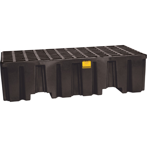 Palette de confinement des d&eacute;versements, Capacit&eacute; de d&eacute;versement 66 gal. US, 26,25" x 51" x 13,75" Duraquip Inc